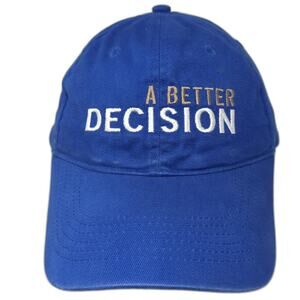 AMC Baseball Cap Blue One Size A Better Decision HealthNet Insurance Promo Hat
